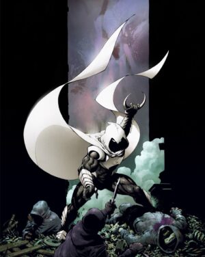 Greg Capullo Instagram - Moon Knight 🤘🏻✏️🤘🏻 Brought to you bY me and FCO! #marvelcomics #moonknight #comicbooks #comicart