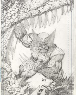 Greg Capullo Instagram - Pencils only 🤘🏻✏️🤘🏻 Wolverine’s Revenge - cover #1 #marvelcomics #comicbooks #comicart #pencildrawing #Wolverine