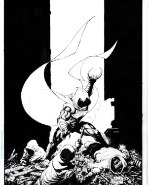 Greg Capullo Instagram - More MK by me and FCO 🤘🏻✏️🤘🏻 #moonlight #marvelcomics