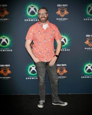 Greg Miller Instagram - I only wore Bluey shirts at #summergamefest, and I was showered with compliments all weekend long. Thank you, @rsvlts. ❤️