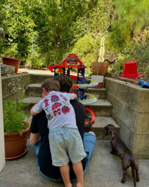 Greg Miller Instagram - Just three boys working on their new Hot Wheels Ultimate Garage. 🔧 🚗 #hotwheels #hotwheelsletsrace #hotwheelsultimategarage