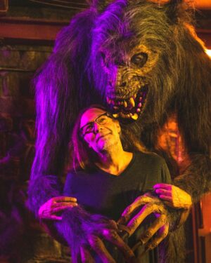 Greg Nicotero Instagram - Werewolf Wednesday @creepshowtv for my Christmas episode SHAPESHIFTERS ANONYMOUS that dropped on @shudder a few days back.  If you look closely you’ll notice a “Fluffy” vibe here for this character.  9 foot tall fully practical puppet built at my studio with the help of a great number of very talented folks.  This February marks 33 years and still going strong for KNB.
