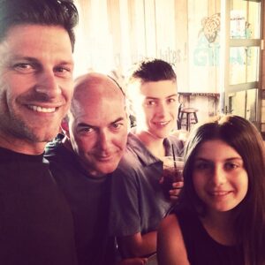 Greg Vaughan Instagram - Hangin in Chicago having dinner with my family @christianmichel222 @trocks_22 @hayjami #chicago #chi-town #family #friends
