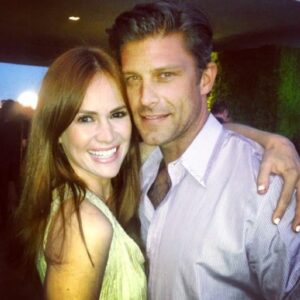 Greg Vaughan Instagram - No introduction necessary but I will say she's a heart of gold #natalialivingston #luckyandemily05' #gh #reunion #gregvaughan