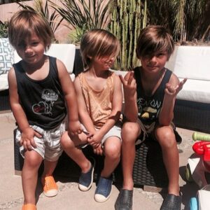 Greg Vaughan Instagram - #regram poolside party jathanvaughan #cavanvaughan #landanvaughan @niconicoclothing @littleboogaweezin @touriyahaoud