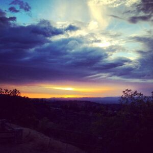 Greg Vaughan Instagram - Home bound with a Mulholland Dr. Sunset to close this Sunday with my kids