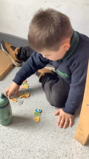 Gregg Wallace Instagram - This is our Sid he’s 4, he has autism and at the moment doesn’t speak. He’s putting letters into alphabetical order for the first time ! @ambitiousaboutautism