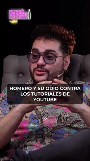 Grego Rossello Instagram - HOMERO Y SU ODIO A LOS TUTORIALES DE YOUTUBE 😂😂
Ya está subida la nota completa en mi canal de YT!
@homeropettinato