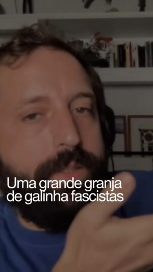 Gregório Duvivier Instagram - Seria a extrema direita a galinha dos ovos de ouro das Big techs? 🐓🥚✨

🔗 Vem dar play no episódio “Desinformática” do nosso podcast. O link está disponível na nossa bio e nos destaques.
