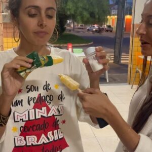Gregório Duvivier Instagram - Obrigado @giovannanader por me apresentar a todos os segredos do cerrado como o @glampingdospireneus, a flor da canela de ema, e o SAL no picolé de cajá-manga (e obrigado a todos os que nos acolheram em Pirenópolis, esse paraiso, especialmente Tibor do Abade, Hellen e meu novo amigo Francisco)