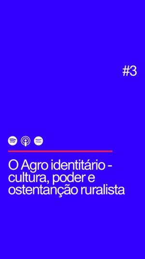 Gregório Duvivier Instagram - O primeiro lugar do Spotify se faz com quantas plantações de soja? A gente por aqui ainda não sabe, mas de qualquer forma já começamos a ensaiar o Polcanejo. 😉

🔗 O episódio “O Agro Identitário - Cultura, poder e ostentanção ruralista” já está no ar no @spotifybrasil e o link está disponível na bio.