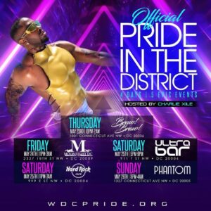Gregory Tyree Boyce Instagram - DC!!!! I will be in the building for the @prideinthedistrict events this weekend. Get your tickets now! Link in @prideinthedistrict bio! See you there 🔥🔥🔥.