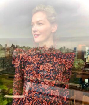 Gretchen Mol Instagram - Photo shoot today with @tina_turnbow 📸 in @batshevadress over Central Park