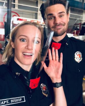 Grey Damon Instagram - Repost from @dsavre
•
Welcome to the new normal... we’re back. @station19 season 4 premieres tonight 8pm EST  7pm CT 🔥🔥