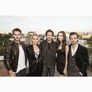 Grey Damon Instagram - Tonight @ the tastemakers event with the exceptional @nbcaquarius cast @claireholt @davidduchovny @emmadumont0 @gethinanthony