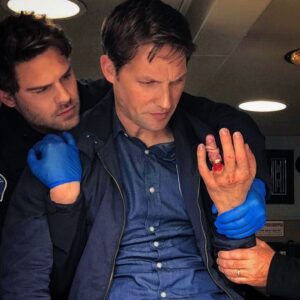 Grey Damon Instagram - #TBT ring avulsion makeup by @mannylemusfx Painted by @dantiri colour match, cast, seamed and fabrication by @mannylemusfx for @vincentvandykefx