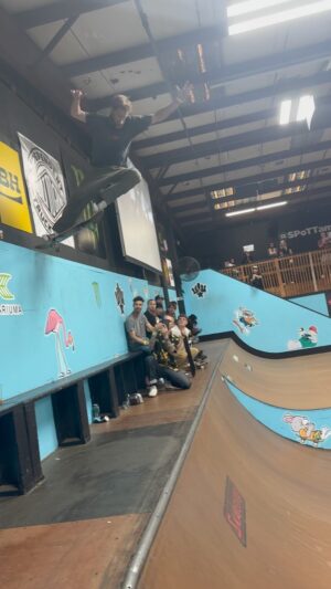 Greyson Fletcher Instagram - Psyched to be at @spottampa for Tampa pro. Stoked to be with my friends. Keep juicing it!!! 💪 thanks for filming! 🎥 @mattberger_ // @arborskateboards //