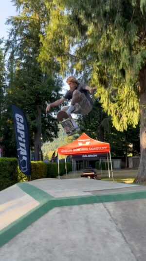 Greyson Fletcher Instagram - Sickest little launcher to quarter @seekskatecamp // @arborskateboards // 🎥 @whathaveyoubenupto