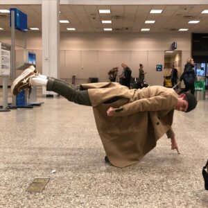 Griffin Gluck Instagram - the floor was lava