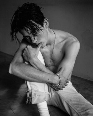 Griffin Gluck Instagram - Shot by the incredibly talented @damon_baker 🖤