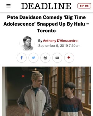 Griffin Gluck Instagram - BIG TIME NEWS:)