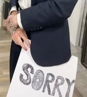 Griffin Gluck Instagram - i was a ‘formal apology’ the wig was unrelated