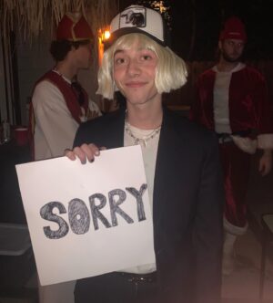 Griffin Gluck Instagram - i was a ‘formal apology’ the wig was unrelated
