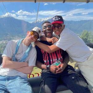 Griffin Gluck Instagram - whistler while you work or something idk