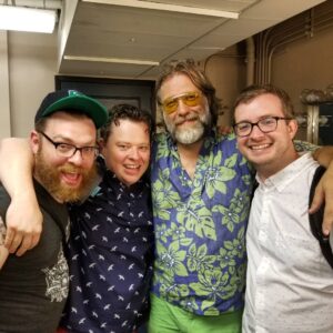 Griffin McElroy Instagram - Thanks @johnroderick for playing us on last night, and for generally being a very good dude