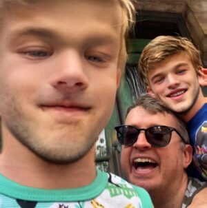 Griffin McElroy Instagram - Making special Disney memories with my two Handsome sons