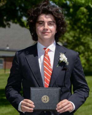 Griffin Santopietro Instagram - Took me a month to post, but I graduated