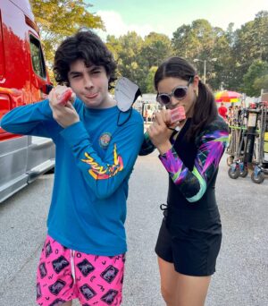 Griffin Santopietro Instagram - Cobra Kai season 5 out now on @netflix!!!! More BTS on the way!