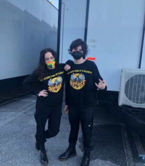 Griffin Santopietro Instagram - Cobra Kai season 5 out now on @netflix!!!! More BTS on the way!