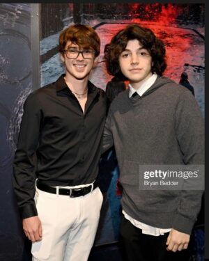 Griffin Santopietro Instagram - Last night in Brooklyn… thank you to @netflix and @strangerthingstv and congrats to cast and crew, can’t wait for the rest of the season.