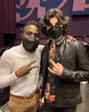 Griffin Santopietro Instagram - Thank you so much @straw_hat_goofy and @regalmovies for letting me come to this awesome screening!! As a huge Batman fan this was such a fantastic movie!!! If they ever need a robin I’m right here 👀. @straw_hat_goofy @regalmovies @thebatman #THEBATMAN #strawhatgoofyscreening #robin
