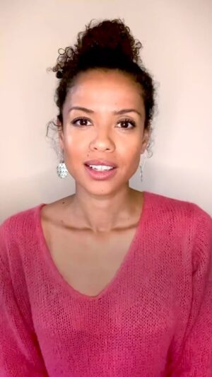 Gugu Mbatha-Raw Instagram - For #WorldRefugeeDay, I am reading this passage with @refugees from ‘Nature Boy’ by Nat King Cole. 
Through these words, we glimpse the universal longing for acceptance and understanding that transcends borders and cultures. ✨
It reminds me of the experiences of many brave refugees I’ve met working with UNHCR.
 
In these words of welcome, there lies the promise of a brighter future, where love and compassion conquer fear and division. ❤️

What comes to mind when you think of Words of Welcome? Let me know in the comments section.  #WithRefugees 👇🏽