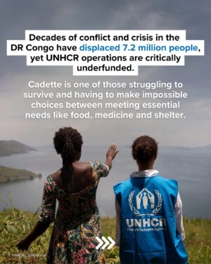 Gugu Mbatha-Raw Instagram - In the DR Congo, where one of the world’s most complex humanitarian crises unfolds, we met Cadette.

She fled her village in 2014 when devastating floods took everything, including her mother.
UNHCR Goodwill Ambassador @gugumbatharaw recalls the day they spent together in her personal essay for @people.

In the eastern part of the country, violence and restricted humanitarian access add to the hardships.

This crisis may not make headlines, but the need for urgent support is critical for families like Cadette’s. 💙