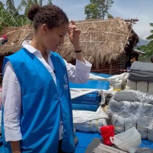 Gugu Mbatha-Raw Instagram - In the DR Congo, where one of the world’s most complex humanitarian crises unfolds, we met Cadette.

She fled her village in 2014 when devastating floods took everything, including her mother.
UNHCR Goodwill Ambassador @gugumbatharaw recalls the day they spent together in her personal essay for @people.

In the eastern part of the country, violence and restricted humanitarian access add to the hardships.

This crisis may not make headlines, but the need for urgent support is critical for families like Cadette’s. 💙