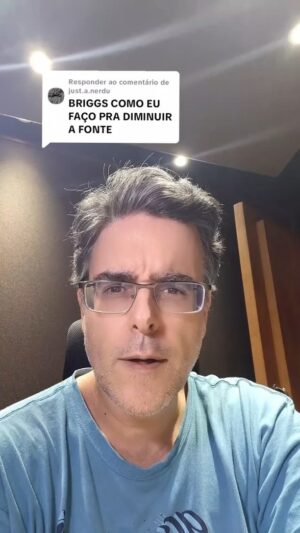 Guilherme Briggs Instagram - VOCÊ NÃO SABE COMO DIMINUIR A FONTE QUANDO ESCREVE? ...

É fácil! Eu explico de maneira bem prática aqui neste vídeo!