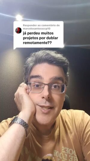 Guilherme Briggs Instagram - Eu já perdi muitos projetos por dublar remotamente?