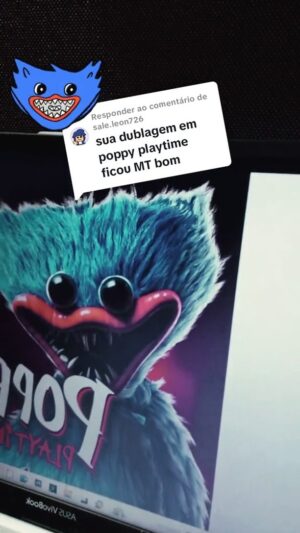 Guilherme Briggs Instagram - Dublei um game que o pessoal adora! Quem aqui conhece e já jogou? É assustador mesmo? #poppyplaytime #game