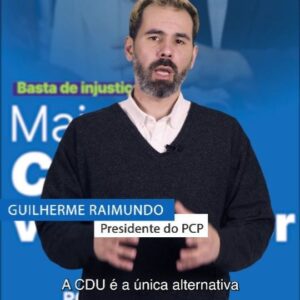 Guilherme Duarte Instagram - Tempo de antena da CDU.