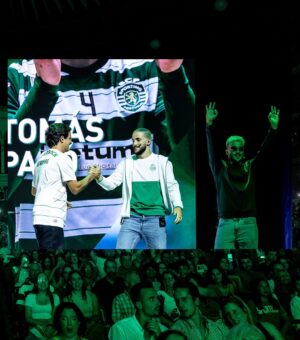 Guilherme Geirinhas Instagram - E eu farei o que puder pelo meu Sporting.

Obrigado a todos os que encheram o Coliseu e também a todos os que ao longo destes três anos tiveram o ADN de Leão. Vamos para dentro, mas o Leão precisar de caçar. Amo o Sporting e os amigos que fiz no Sporting. 💚

📸: @macedo