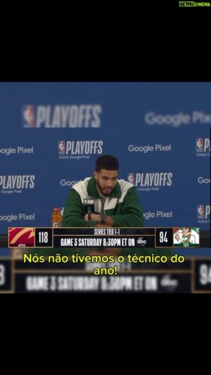 Guilherme Giovannoni Instagram - Tatum veio falando de narrativa de super time para o Boston. Pra mim pareceu mais um discurso de quem tá procurando desculpas! O que você acha?

#Nba #nbabrasil #nbanaespn #basquete #basquetebrasil #basket #basketball #boston #celtics #tatum #nbaplayoffs