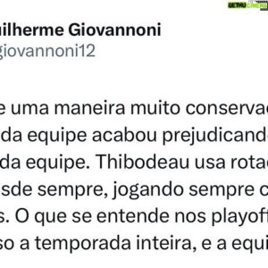 Guilherme Giovannoni Instagram - E aí, Thibodeau herói ou vilão dos Knicks?

#Nba #nbabrasil #nbanaespn #basquete #basquetebrasil #basket #basketball #knicks #thibodeau #nbaplayoffs