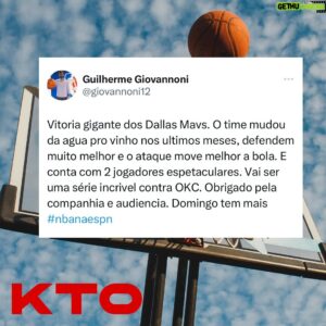 Guilherme Giovannoni Instagram - Dallas x OKC vem aí e vai pegar fogo. Quem leva?

#Nba #nbabrasil #nbanaespn #basquete #basquetebrasil #basket #basketball #dallas #mavs #kyrie #doncic