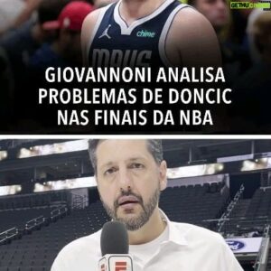 Guilherme Giovannoni Instagram - Giovannoni analisa as lesões de Doncic e como isso está impactando os seus companheiros de equipe 🏀

#NBAFinalsNaESPN #NBAnaESPN #Doncic #Mavericks