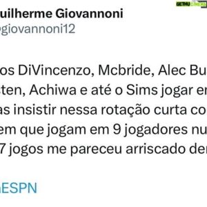 Guilherme Giovannoni Instagram - E aí, Thibodeau herói ou vilão dos Knicks?

#Nba #nbabrasil #nbanaespn #basquete #basquetebrasil #basket #basketball #knicks #thibodeau #nbaplayoffs
