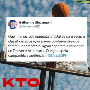 Guilherme Giovannoni Instagram - Que jogo minha gente! Será que Dallas vai até as finais?
#Nba #nbabrasil #nbanaespn #basquete #basquetebrasil #basket #basketball #dallas #mavs #nbaplayoffs