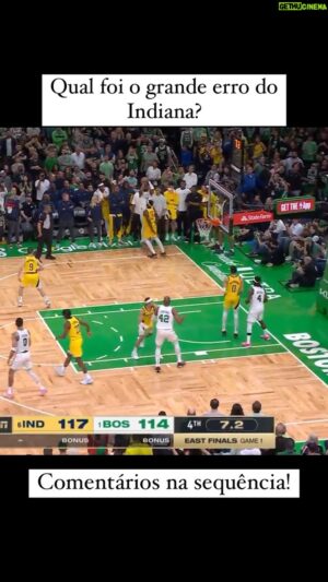 Guilherme Giovannoni Instagram - O jogo tava na mão do Indiana Pacers, mas essa bola do Jaylen Brown levou o jogo pra prorrogação. Onde os Pacers falharam?

#Nba #nbabrasil #nbanaespn #basquete #basquetebrasil #basket #basketball #boston #celtics #pacers #nbaplayoffs #jaylenbrown #nbafinals